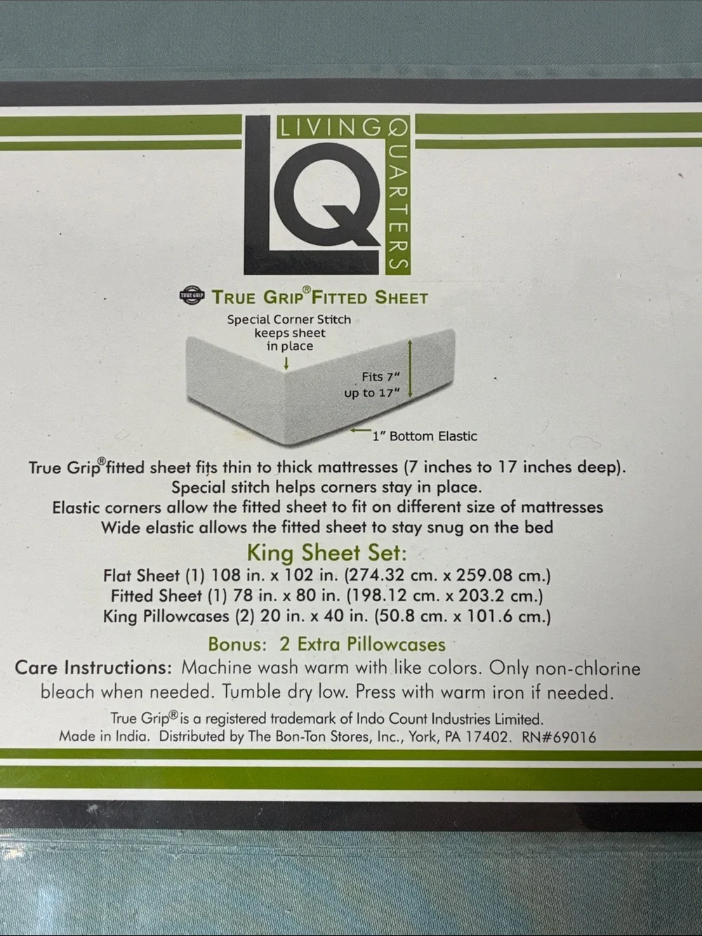 700 Thread Count King Sheet Set - Green